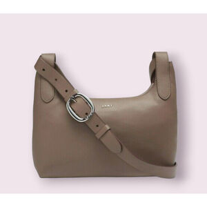 DKNY Wes Pebble Cow Leather Crossbody Handbag Purse New